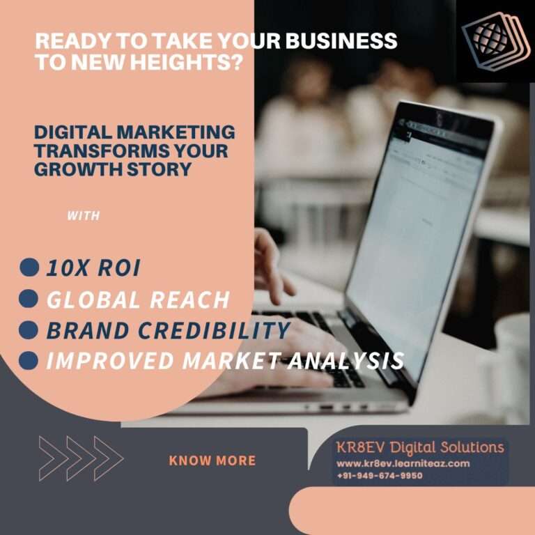 KR8EV Digital Solutions Services